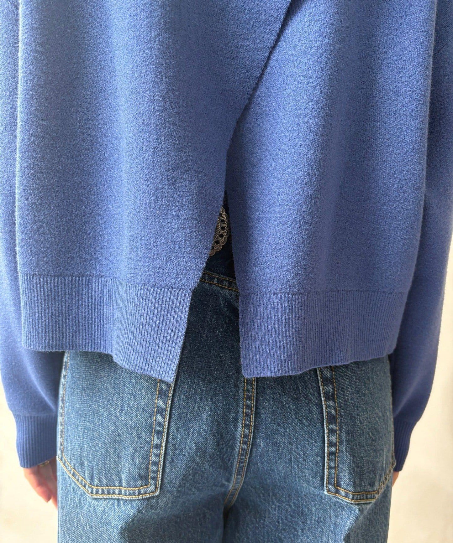 短款兩穿針織衫