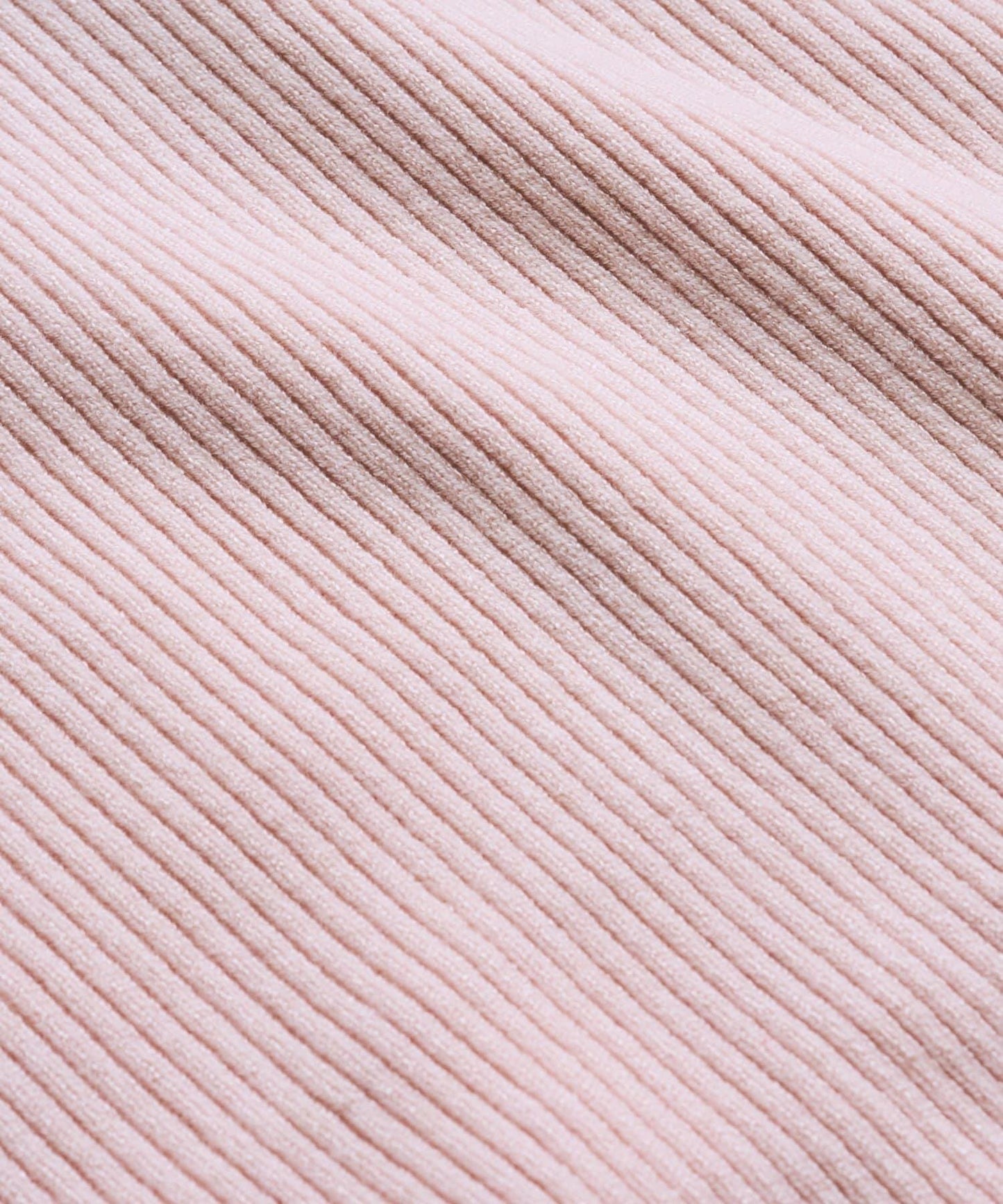 安哥拉觸感墊肩羅紋針織衫