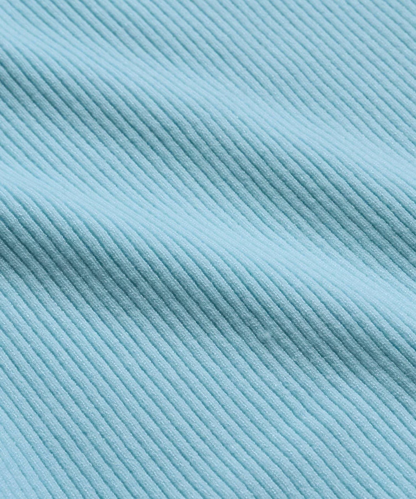 安哥拉觸感墊肩羅紋針織衫