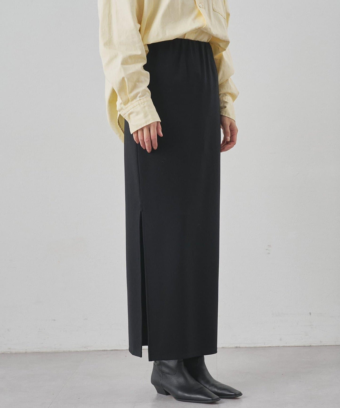 彈力針織半身裙