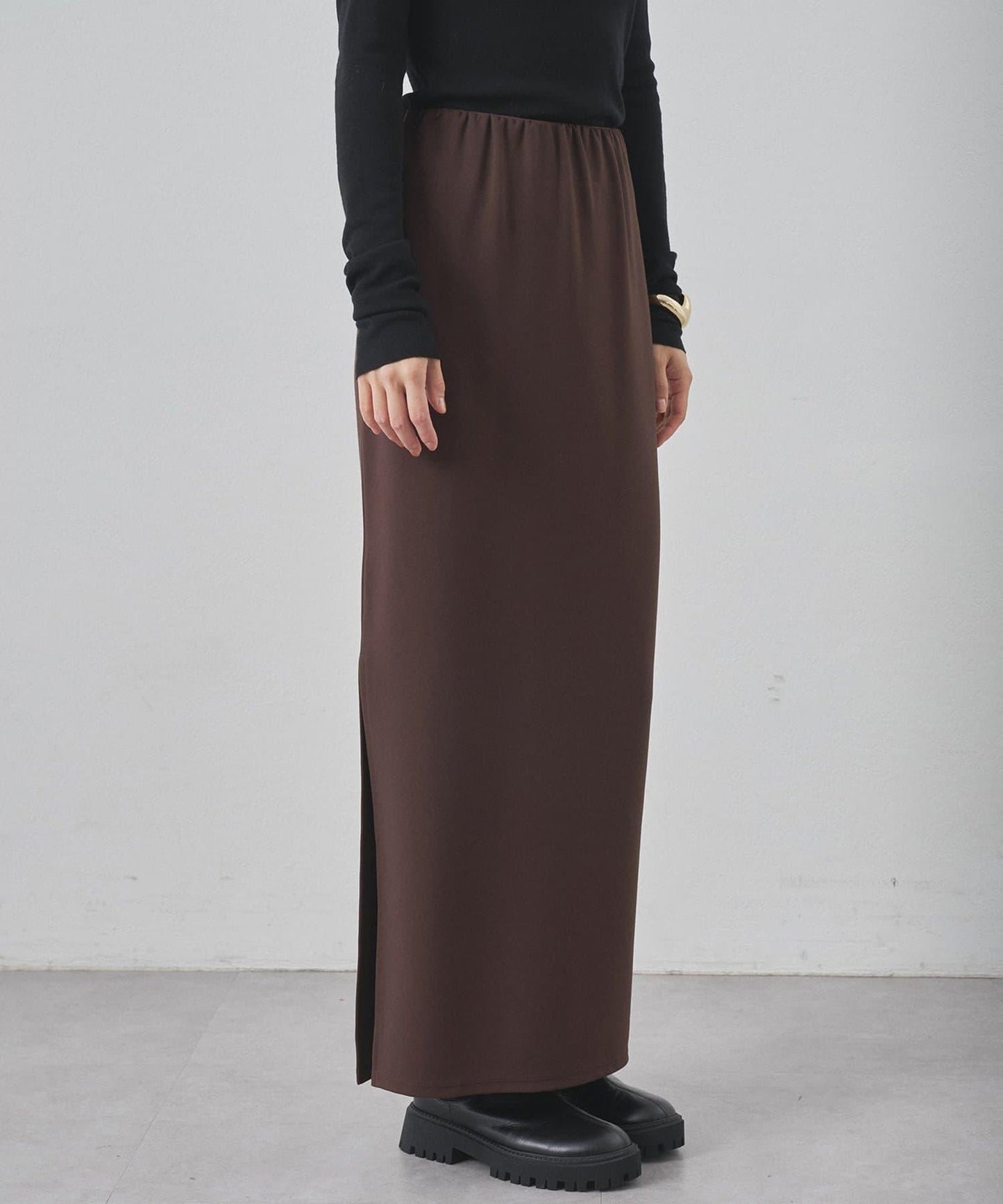 彈力針織半身裙