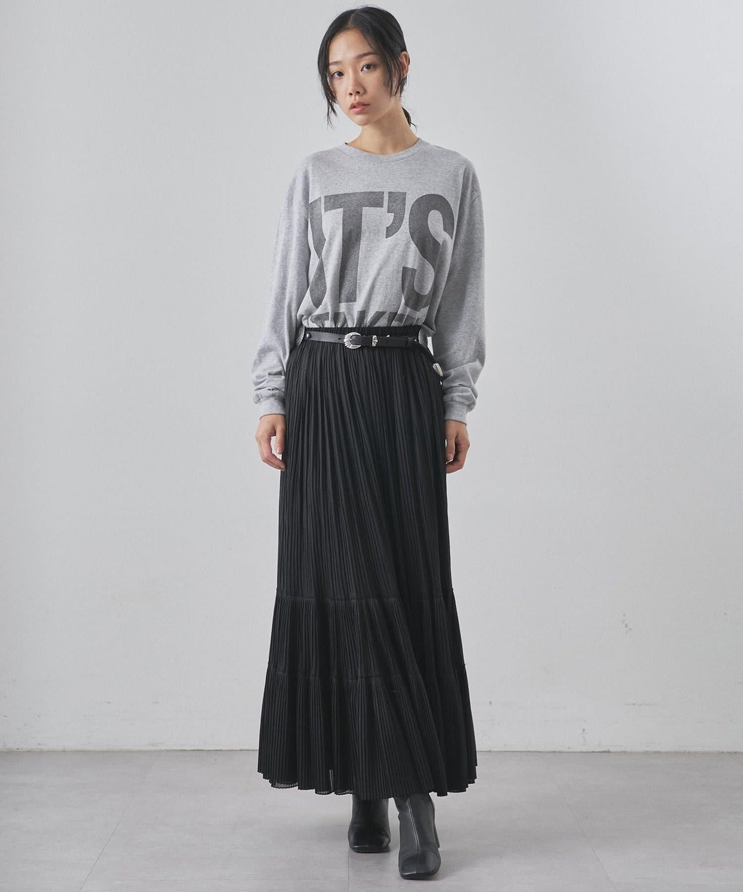 歐根紗層疊半身裙