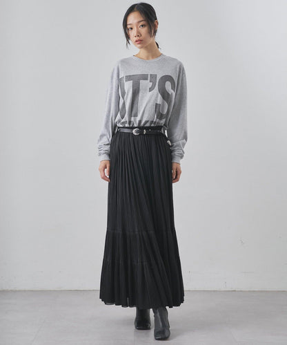 歐根紗層疊半身裙