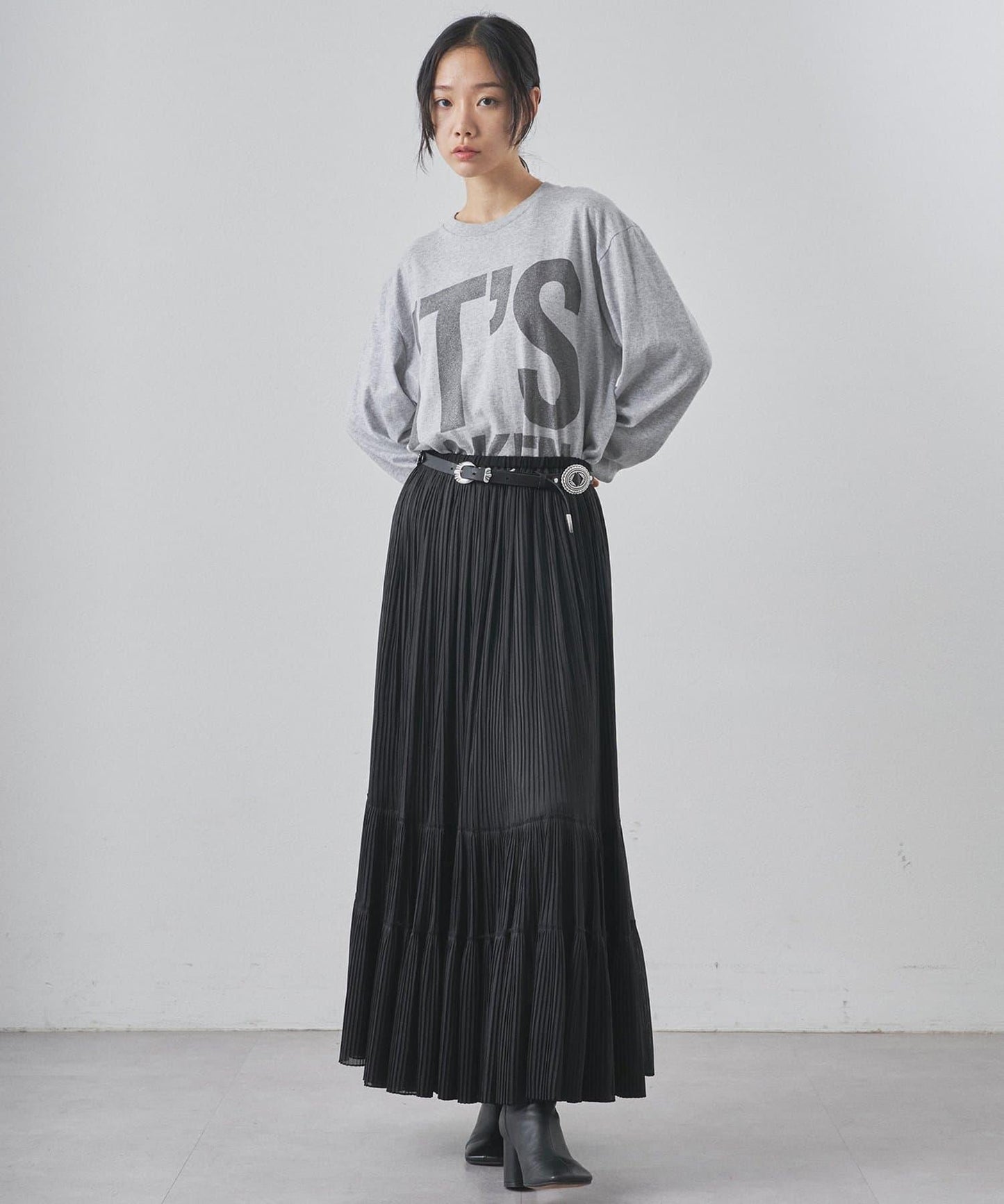 歐根紗層疊半身裙