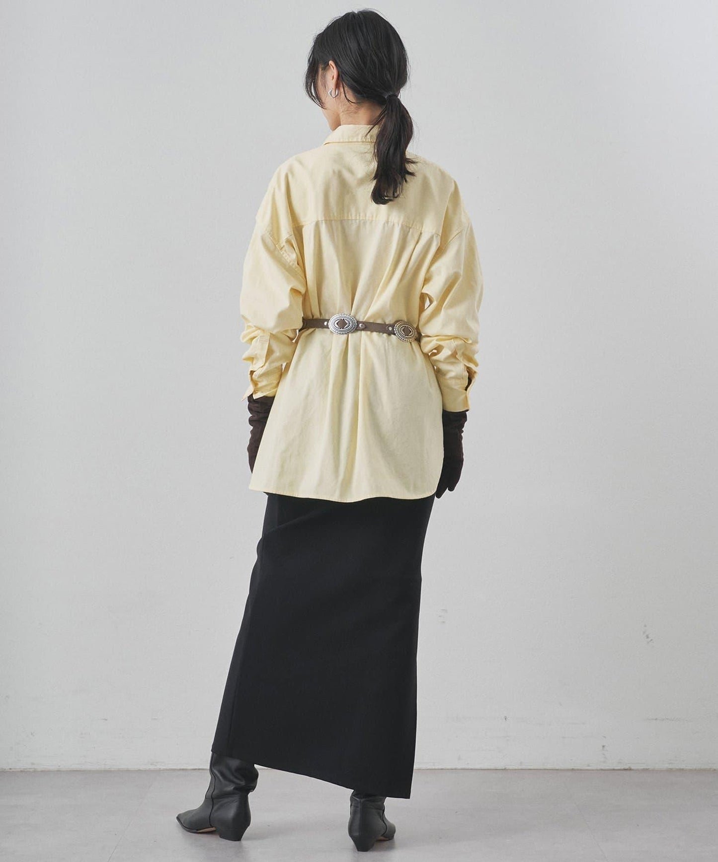 彈力針織半身裙