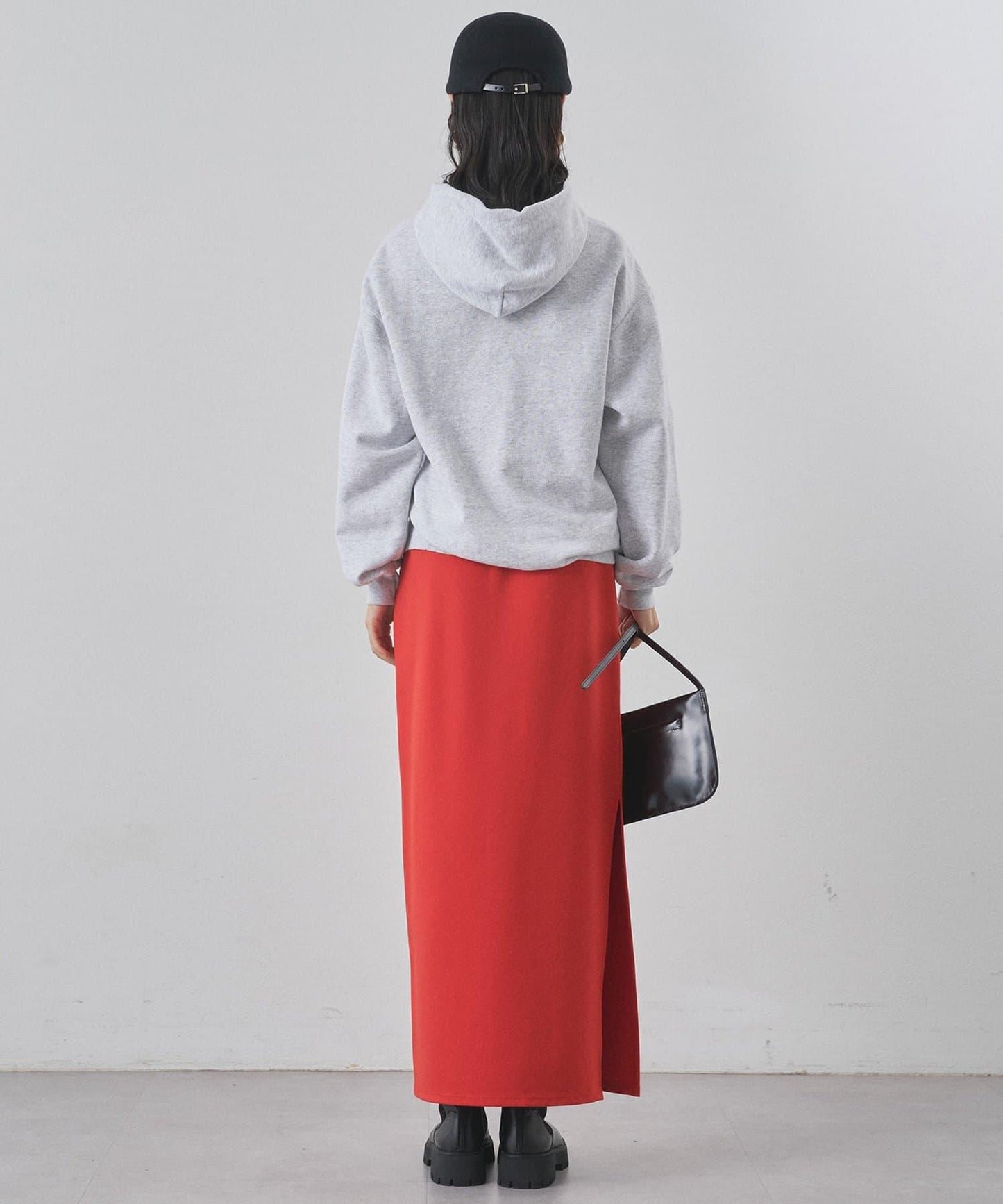 彈力針織半身裙