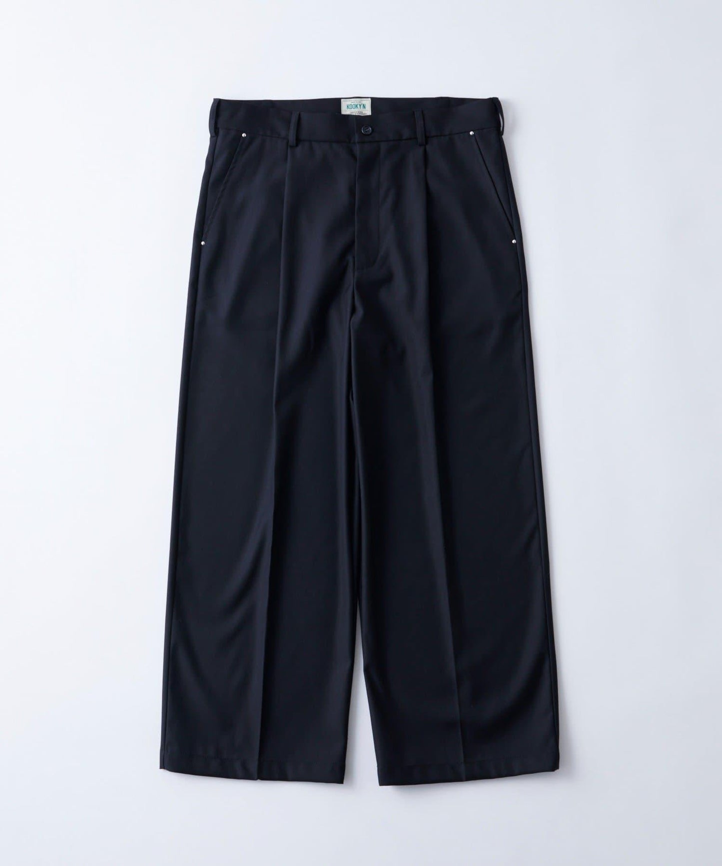 【KOOKY’N】TR單褶錐形休閒褲