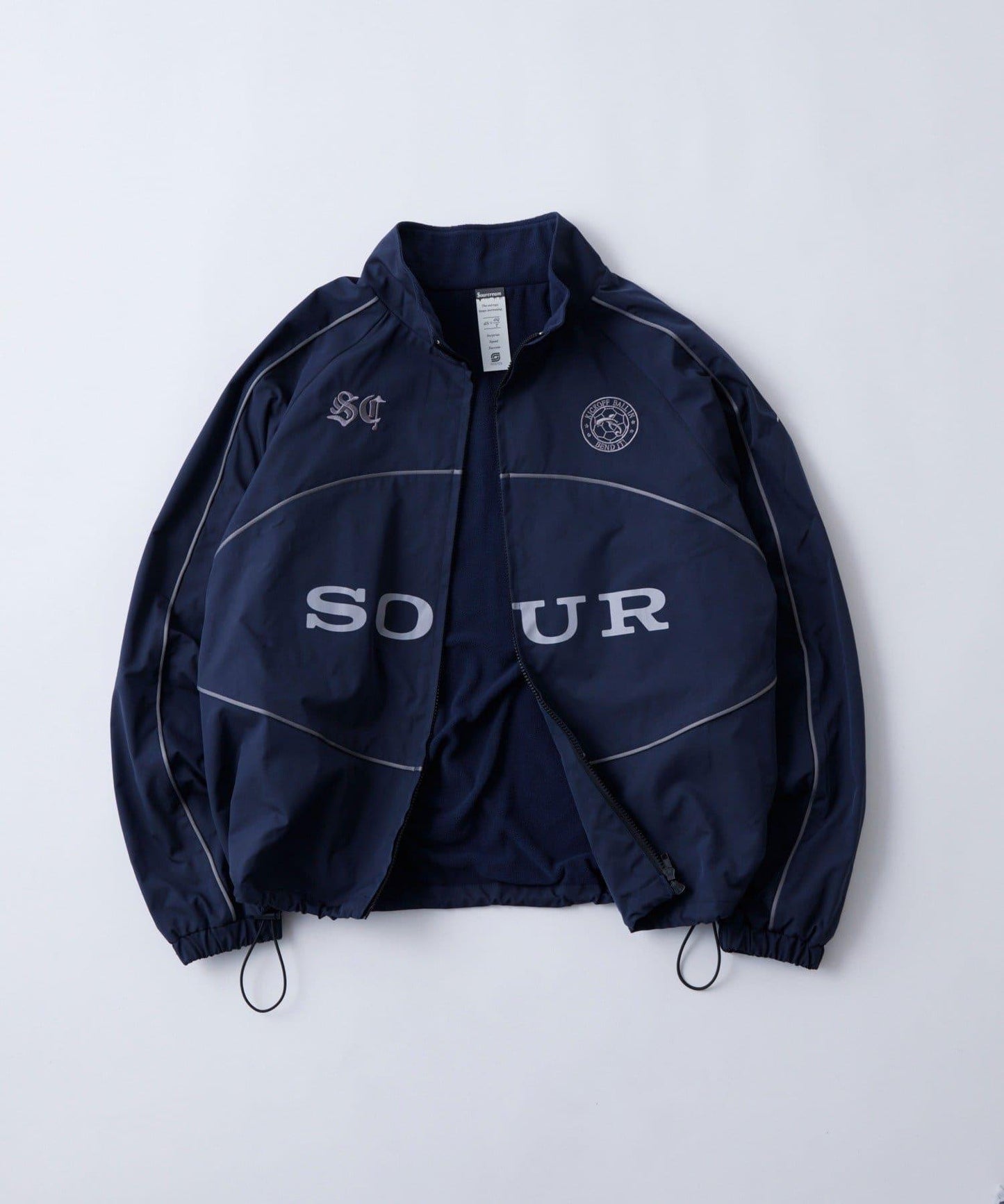 【Sourcream】內裡抓絨泡泡紗夾克