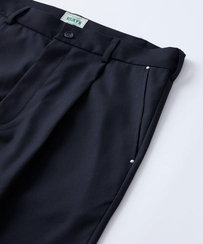 【WHO'S WHO gallery】單褶錐形休閒褲