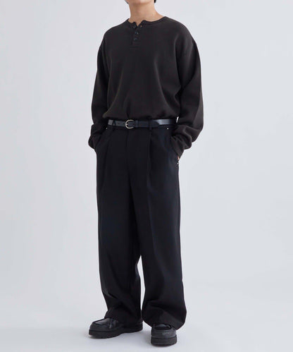 【WHO'S WHO gallery】單褶錐形休閒褲