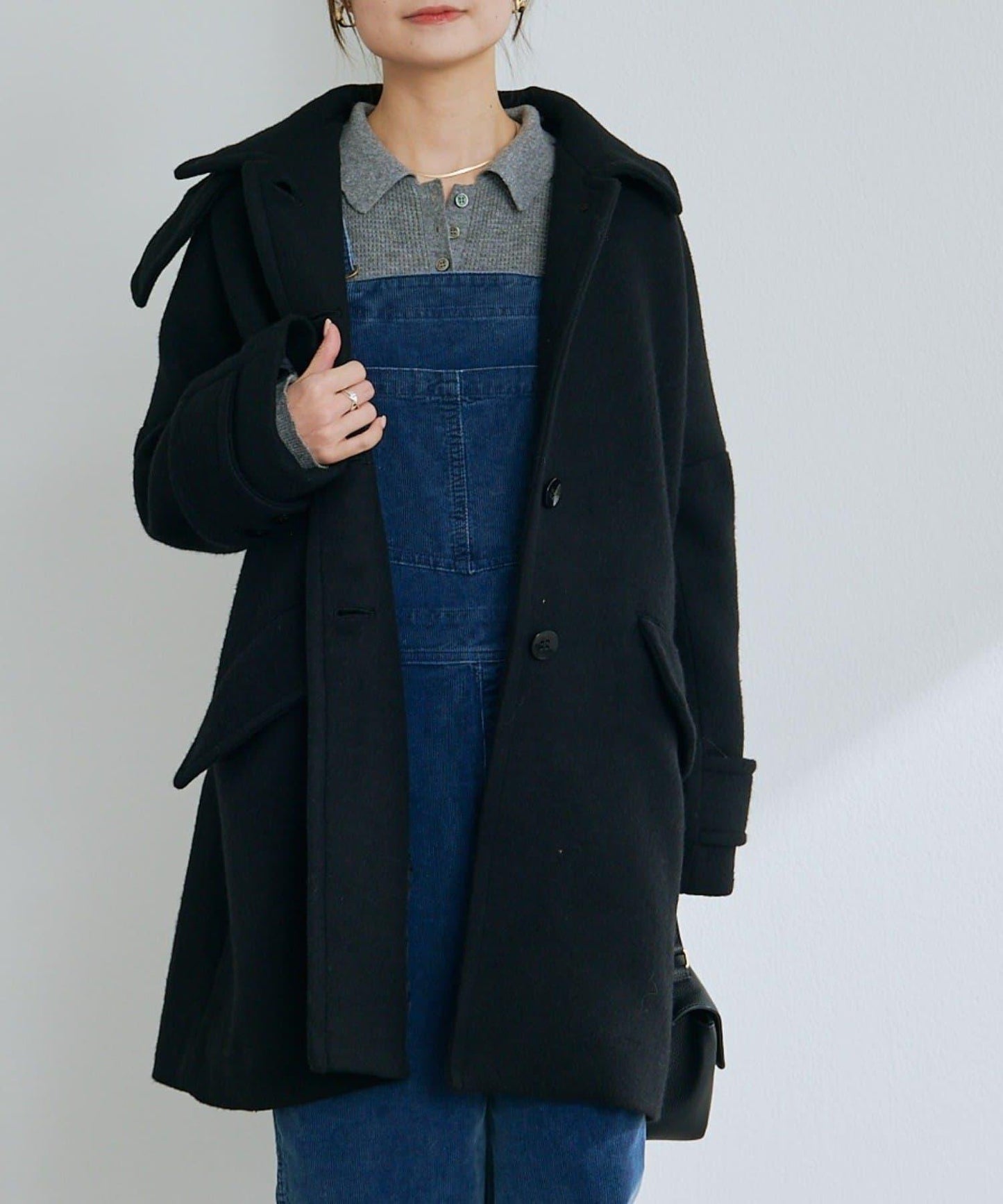 【日本製造】海狸羊毛單排扣大衣