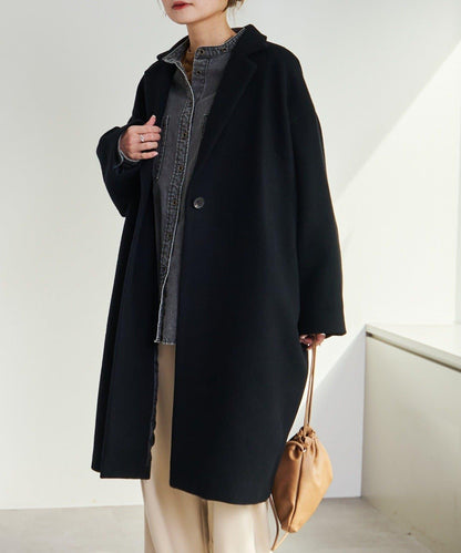 【日本製造】羊毛呢切斯特大衣