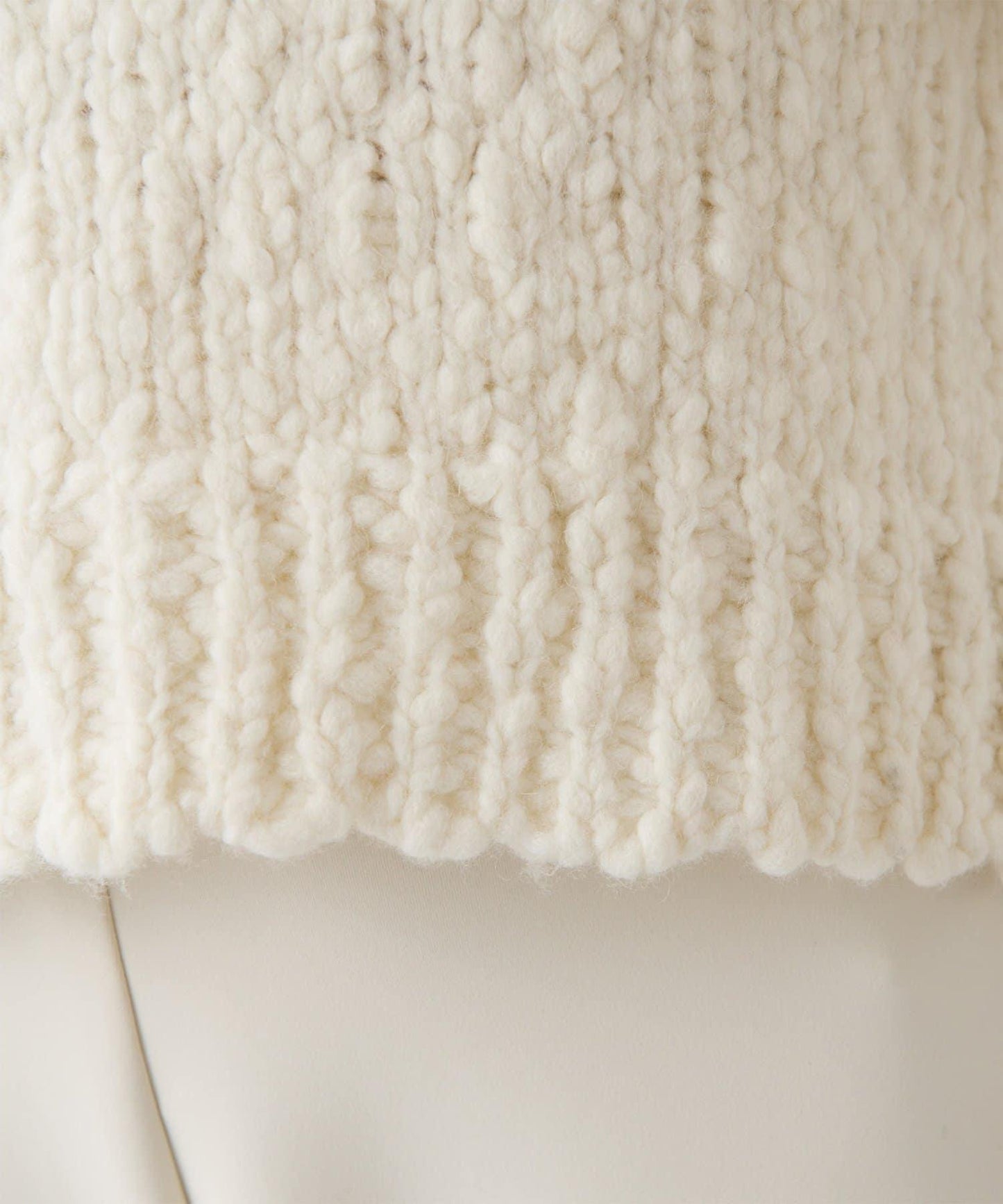 低密度針織開襟套頭衫