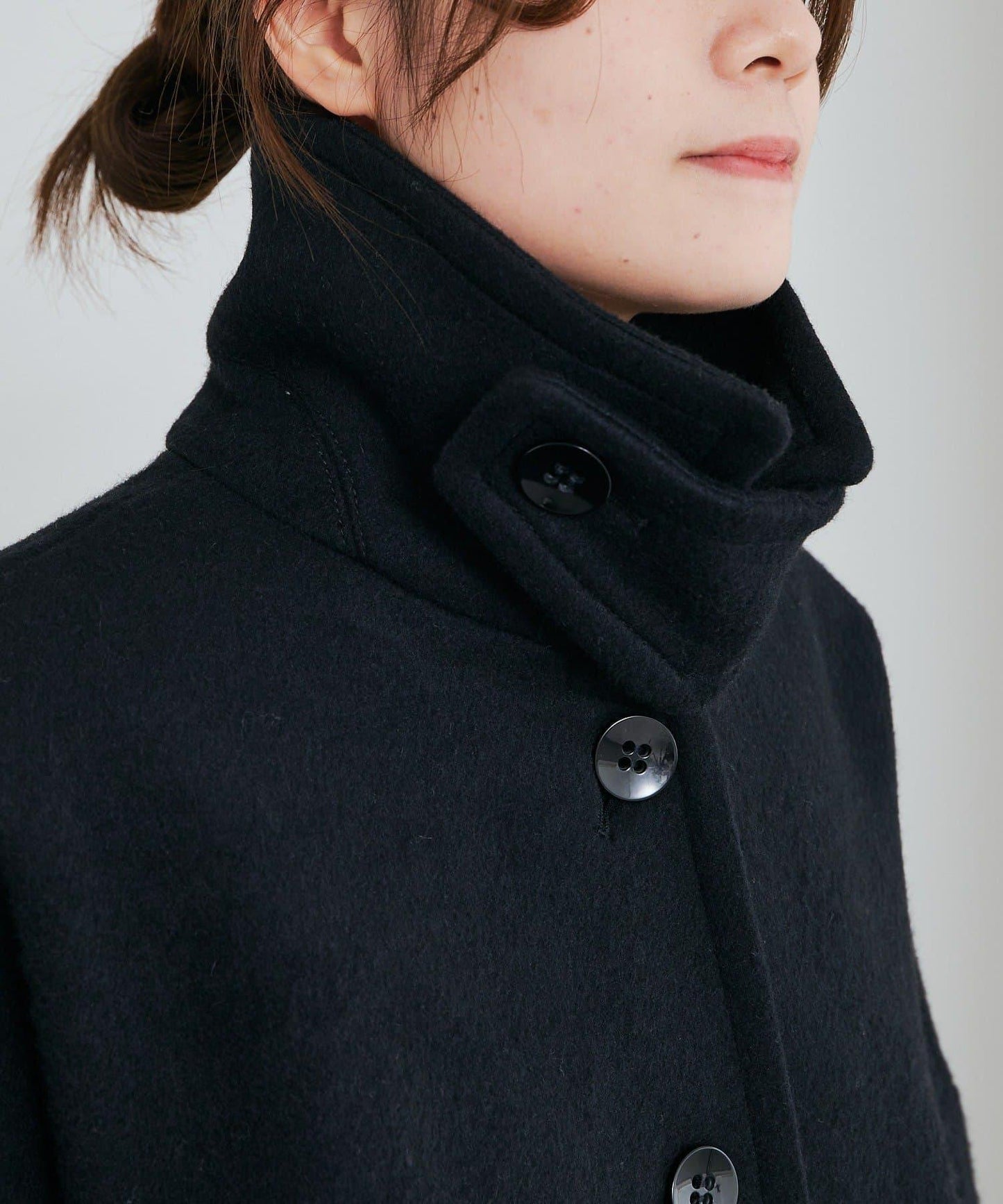 【日本製造】海狸羊毛單排扣大衣