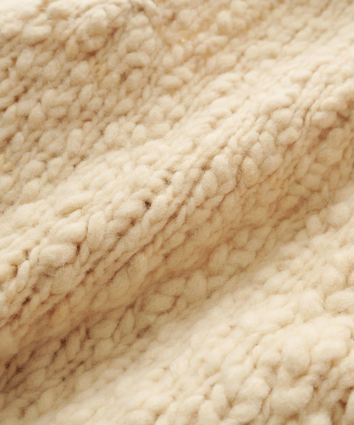 低密度針織開襟套頭衫