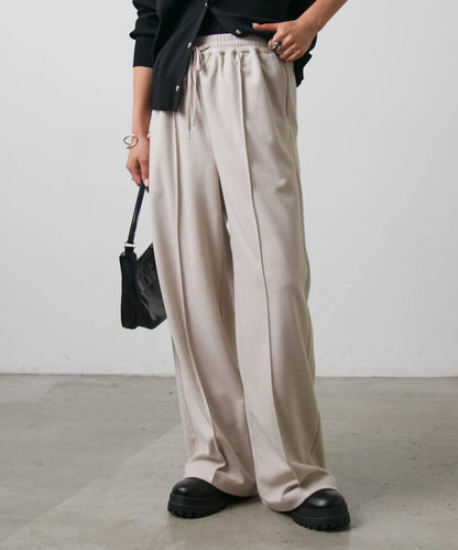 羊毛感針織休閒褲