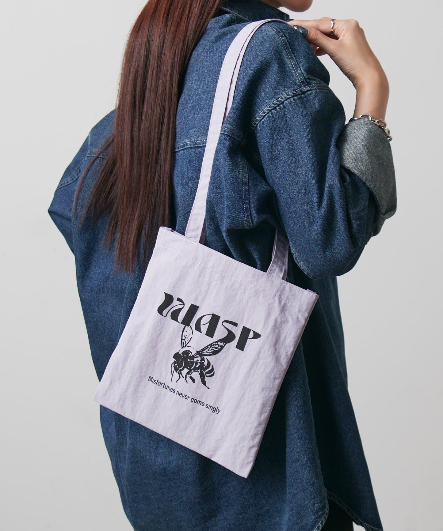 尼龍長柄迷你托特包