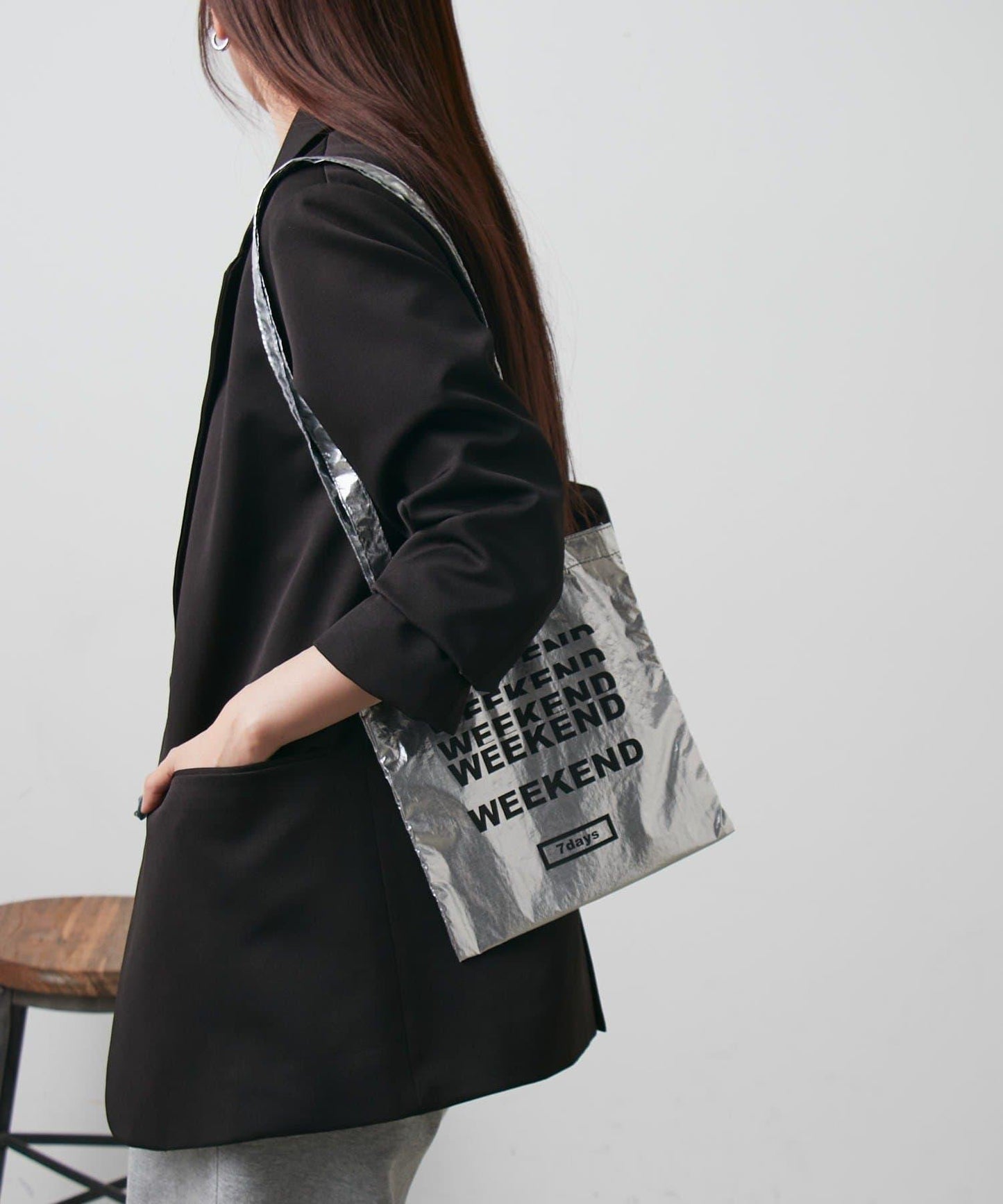 尼龍長柄迷你托特包