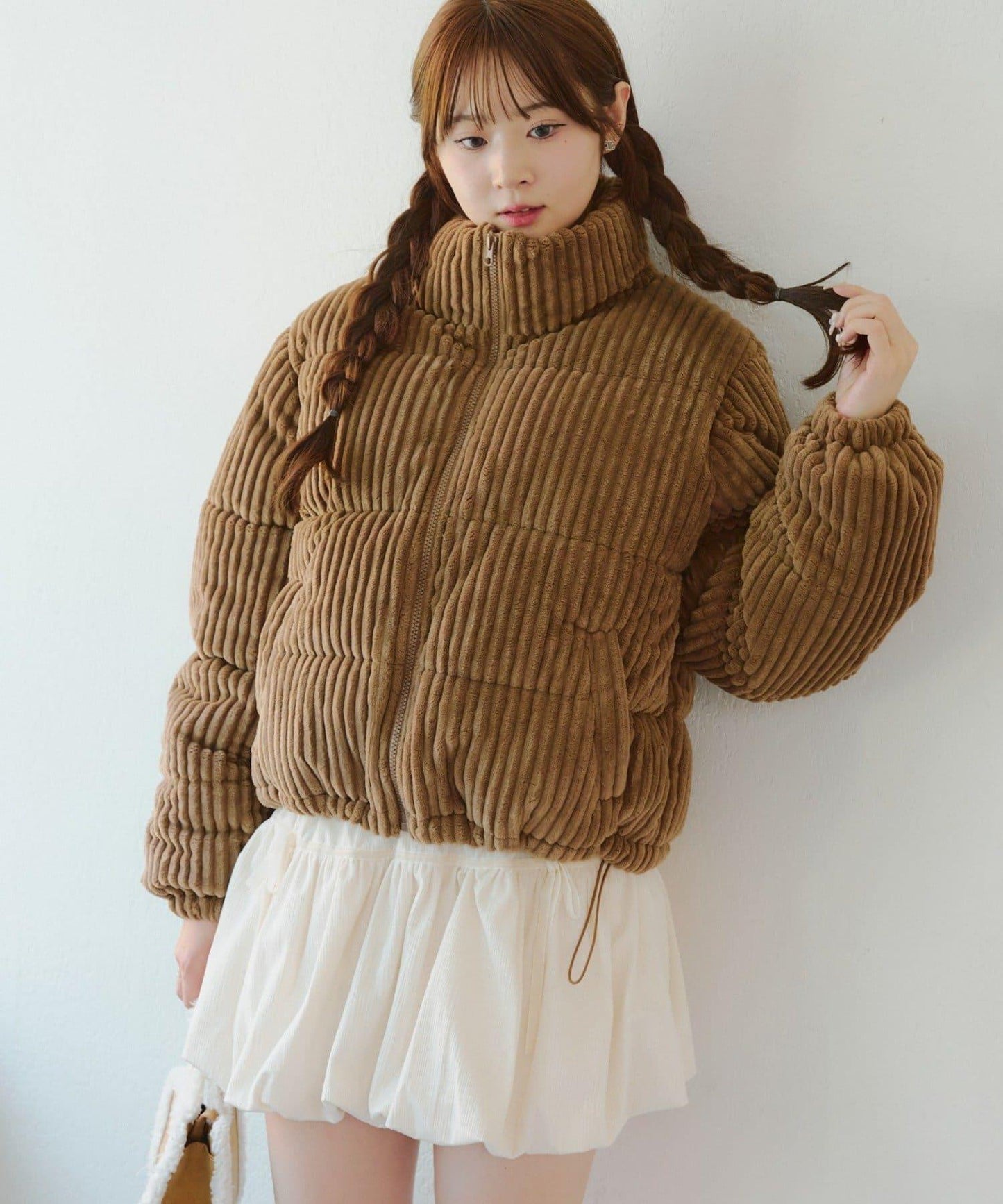 燈芯絨加棉夾克