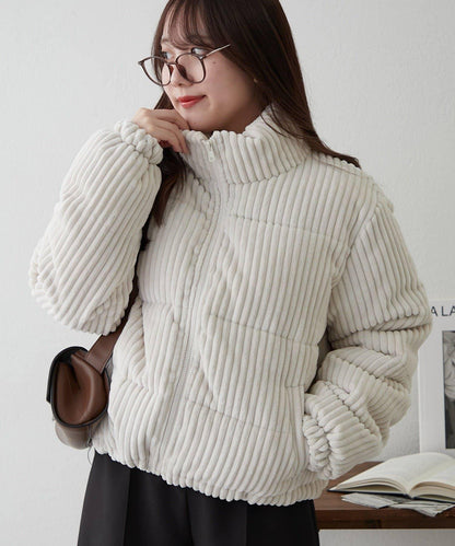 燈芯絨加棉夾克