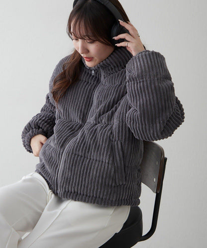 燈芯絨加棉夾克