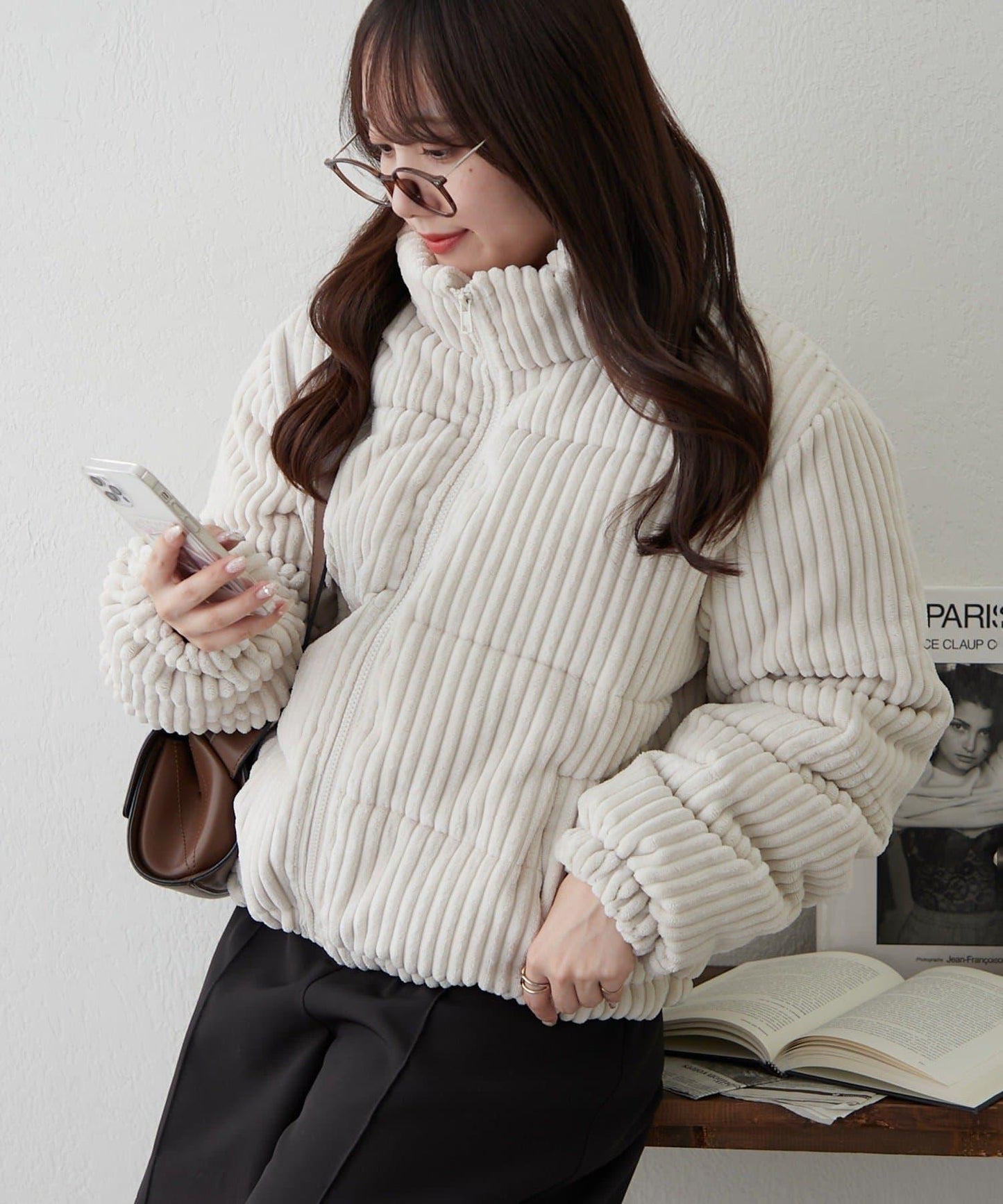 燈芯絨加棉夾克