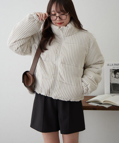 燈芯絨加棉夾克