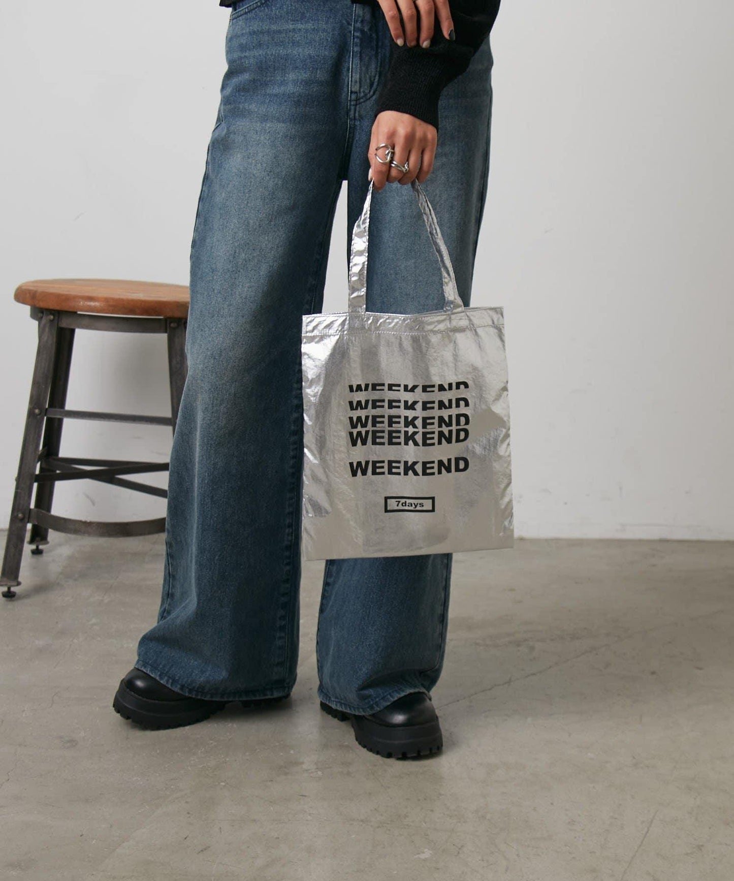 尼龍短手柄迷你托特包