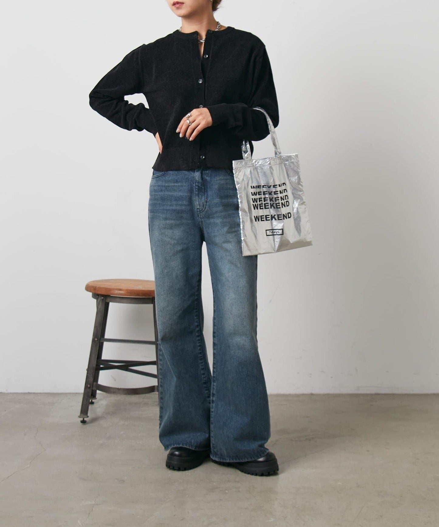 尼龍短手柄迷你托特包