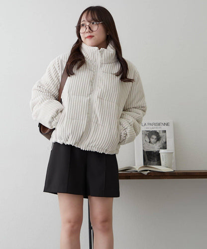 燈芯絨加棉夾克