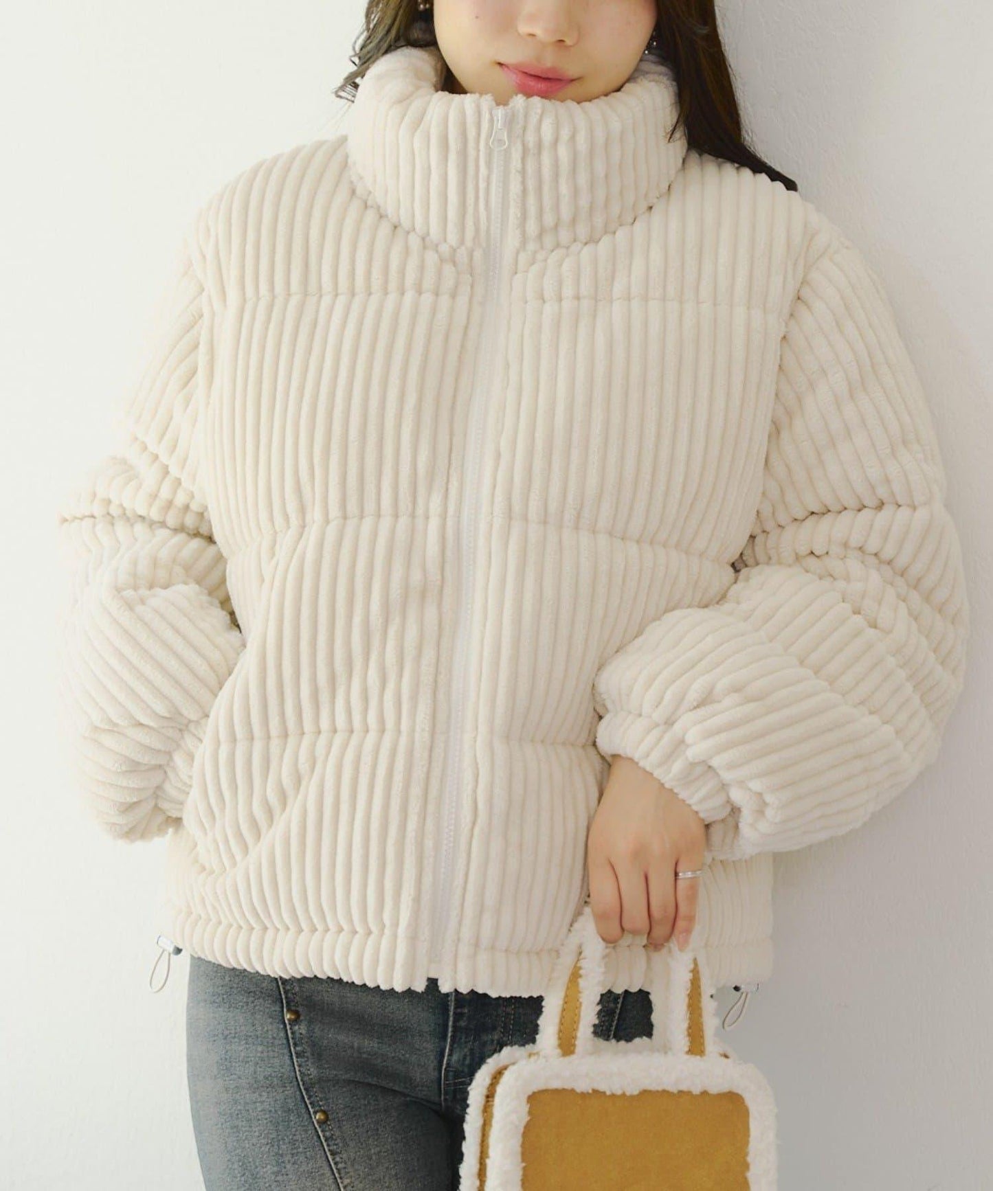 燈芯絨加棉夾克