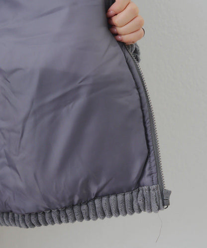 燈芯絨加棉夾克