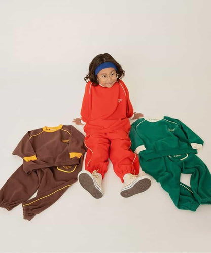 加絨保暖毛圈長褲（可成套搭配） 十分褲