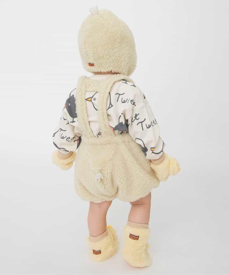 FUN!FAN!動物造型毛絨揹帶短褲