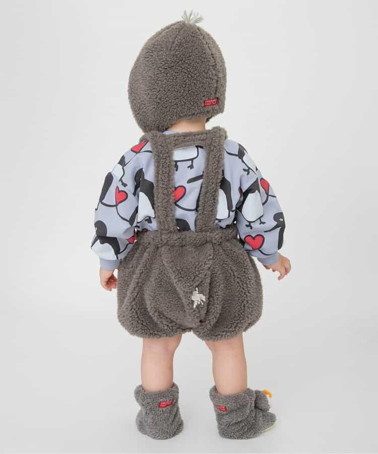 FUN!FAN!動物造型毛絨揹帶短褲