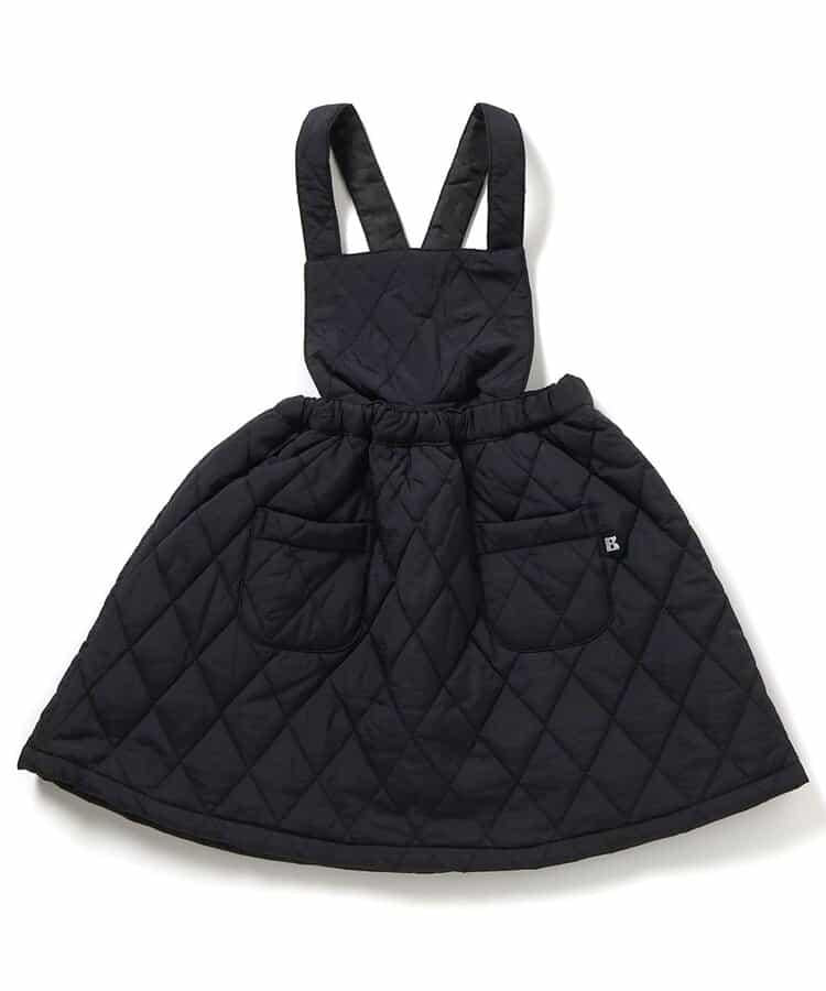 絎縫吊帶連衣裙