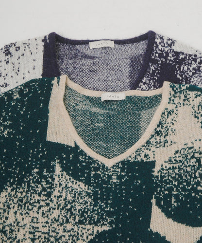 5款圖案針織連衣裙