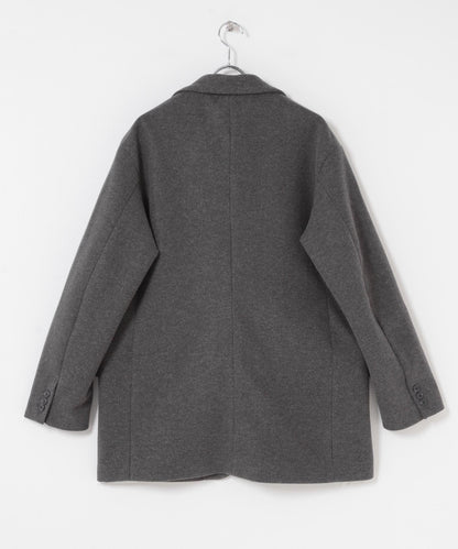 寬鬆中長款夾克