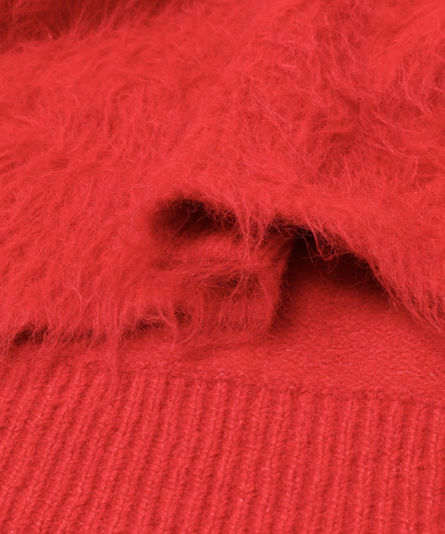 可水洗毛圈圓領針織衫