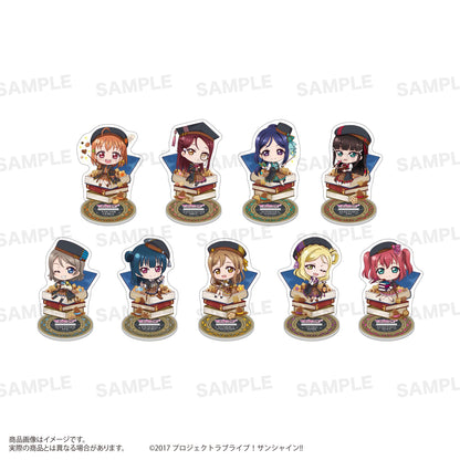 LoveLive! Sunshine!! 隨機亞克力立牌（きゃらどるちぇ）魔法學校版【全套BOX／9個裝】