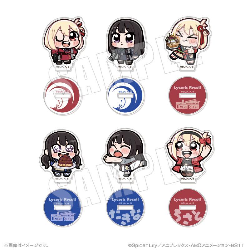 《莉可麗絲》_ぶくぶ 小號亞克力立牌【BOX／6個裝】