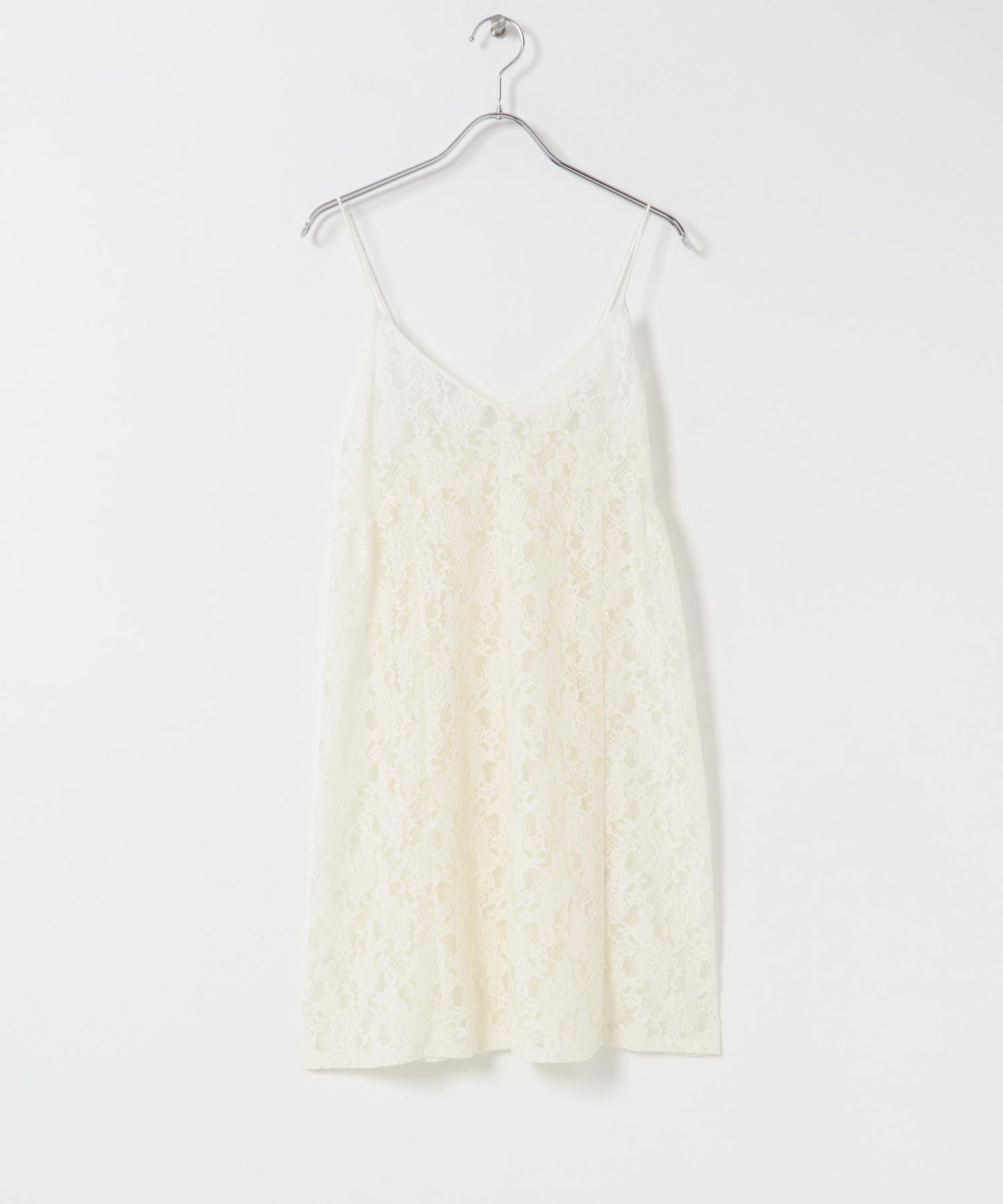 蕾絲吊帶長款上衣