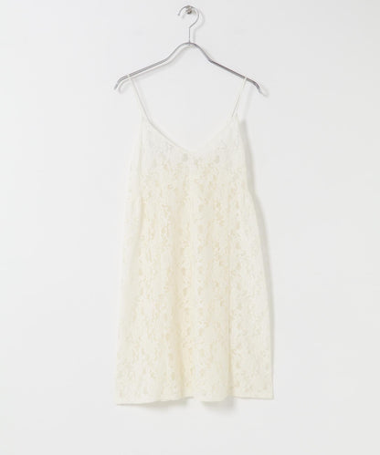 蕾絲吊帶長款上衣