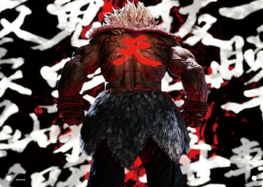 《街頭霸王》6_亞克力藝術板／豪鬼