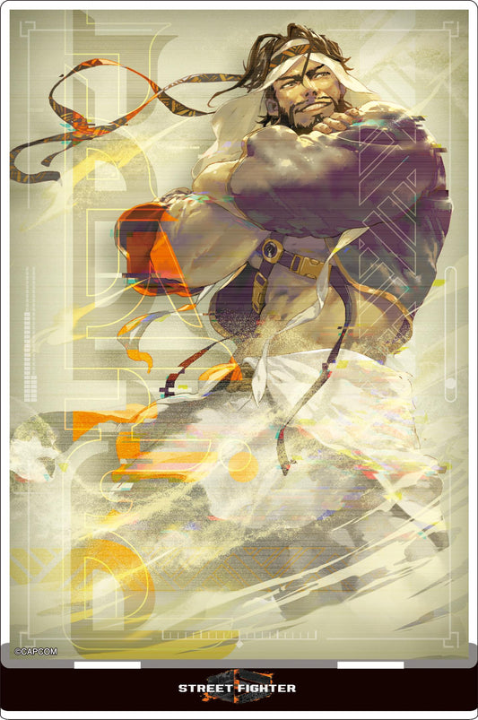 《街頭霸王》6_亞克力立牌／拉希德