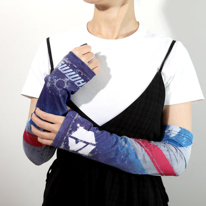 《街頭霸王》6_防曬袖套／嘉米