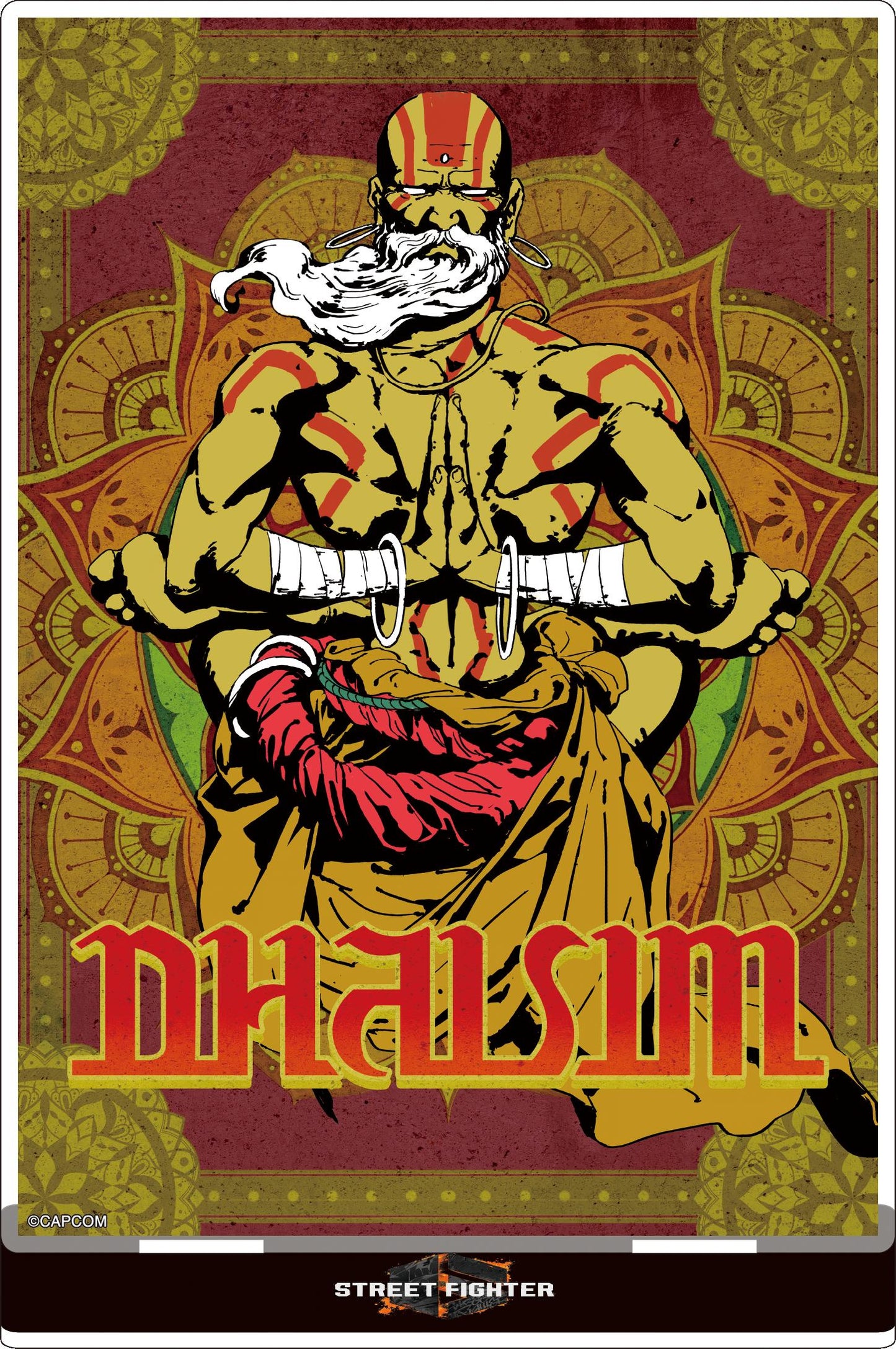 《街頭霸王》6_亞克力立牌／達爾錫姆