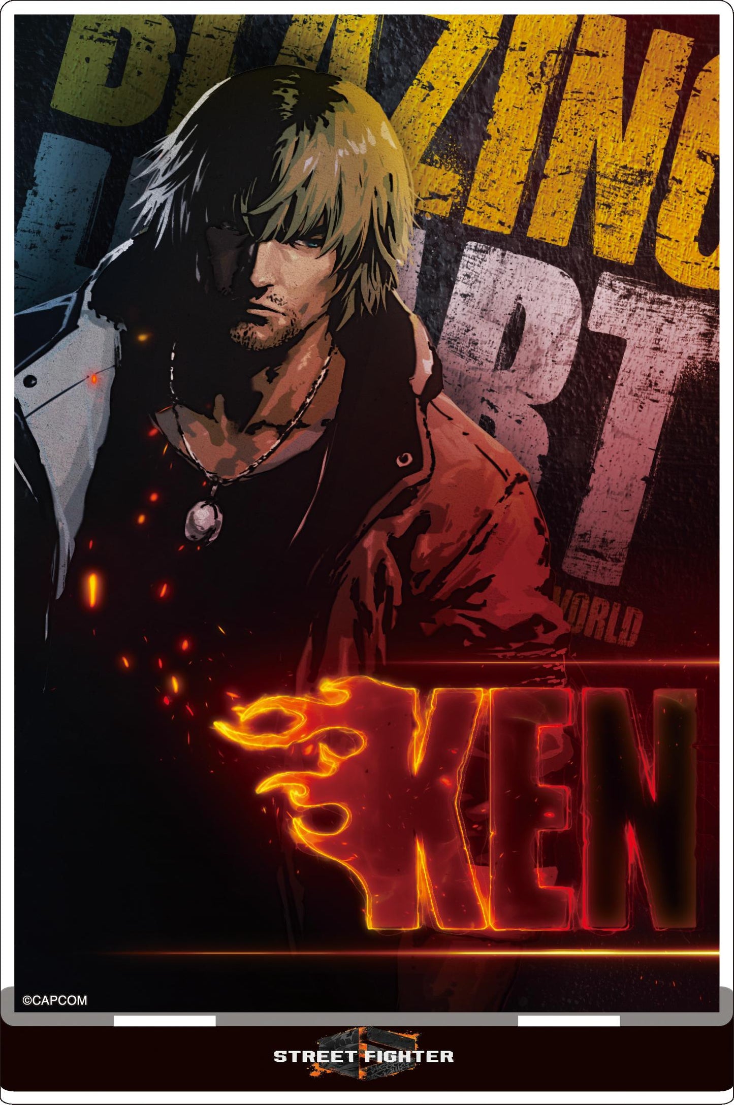 《街頭霸王》6_亞克力立牌／肯