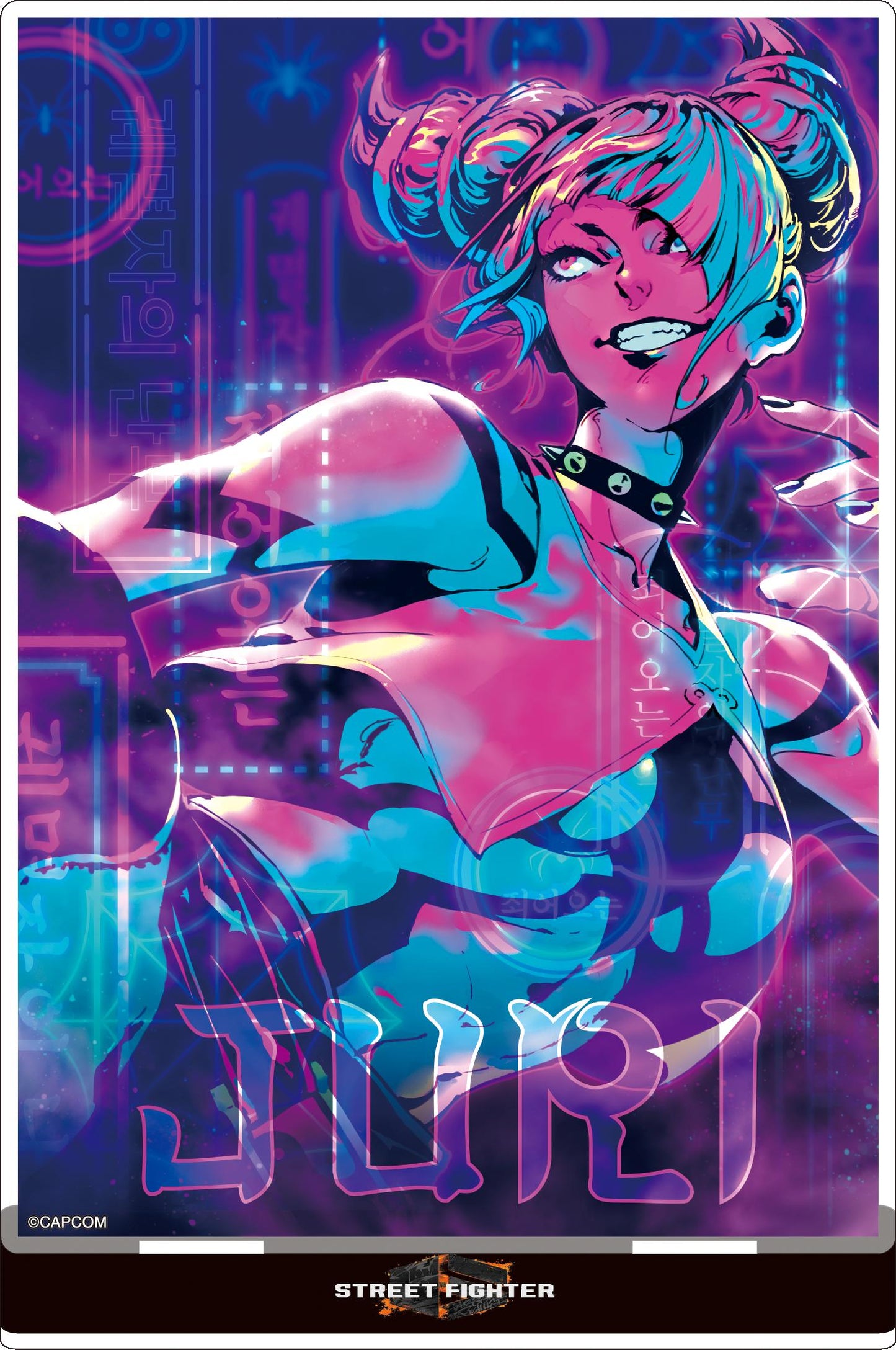 《街頭霸王》6 亞克力立牌／朱莉