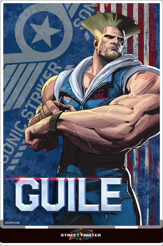 《街頭霸王》6_亞克力立牌／蓋爾